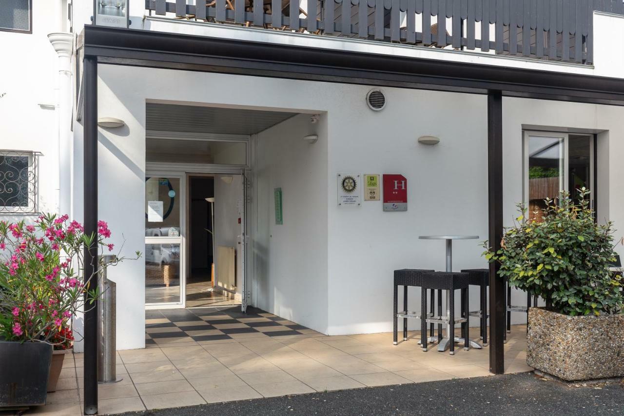 Logis Hotel Le Rond Point Soorts-Hossegor Esterno foto